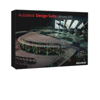 Autodesk Design Suite Ultimate 2012 Commercial New NLM