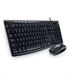 Logitech MK200 Wired Keyboard and Mouse Combo - Black